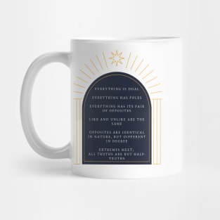 The principle of polarity Mug